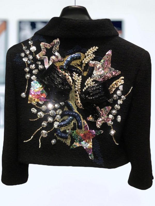 Chanel Black Embroidered Jacket – MILNY PARLON