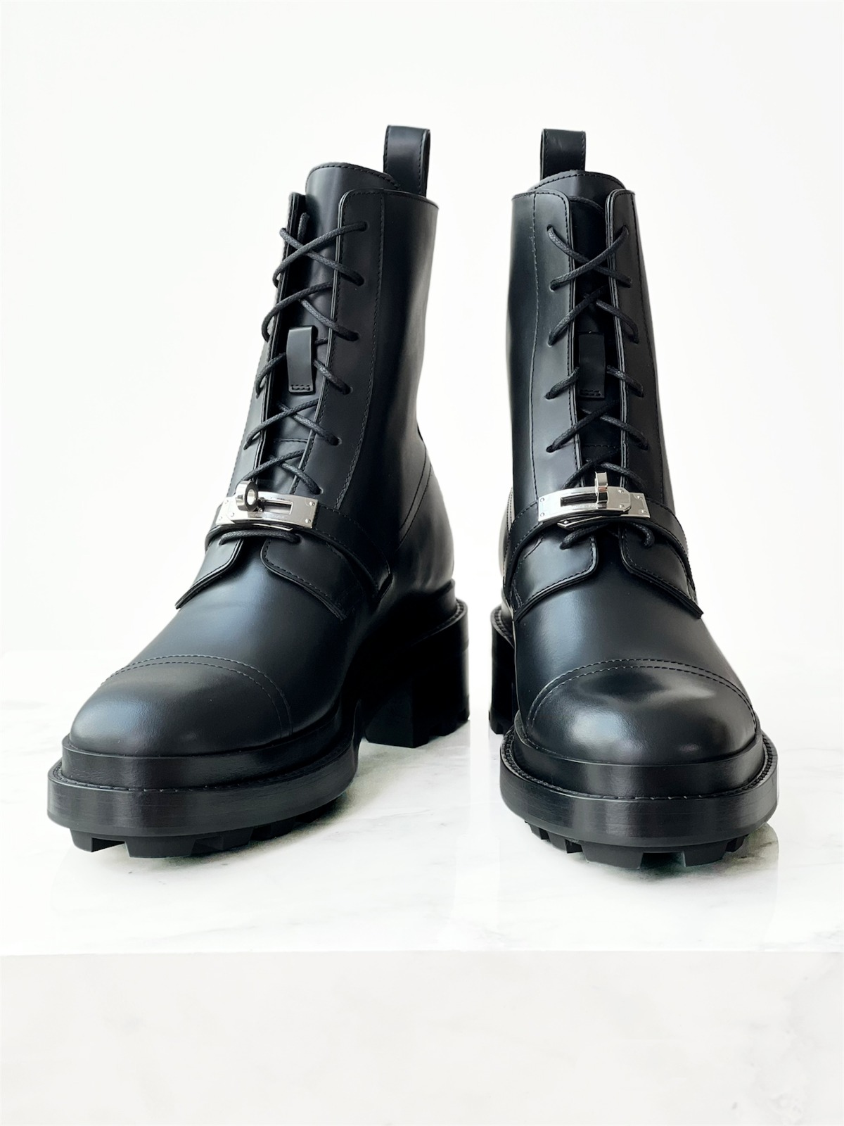 Hermes Black Funk Ankle Boots – MILNY PARLON
